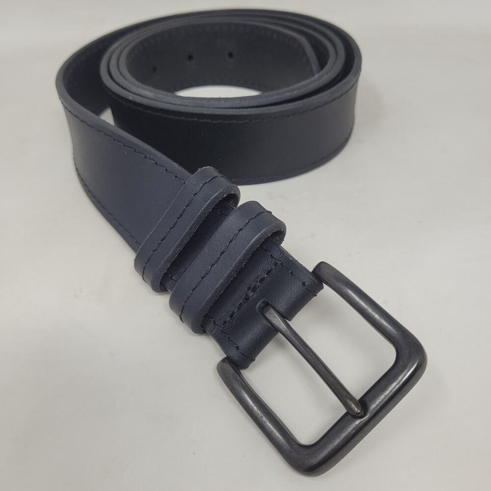 Wrangler Belt Mens 50 Black Leather Work Casual Rugged Utility Basic‎ Everyday
